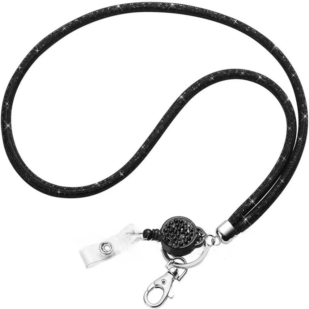Badges Holder Retractable Lanyard Id Lanyard Name Xyun Card Badge Holder Reels Clips Hanging Rope Keychain Necklace Strap