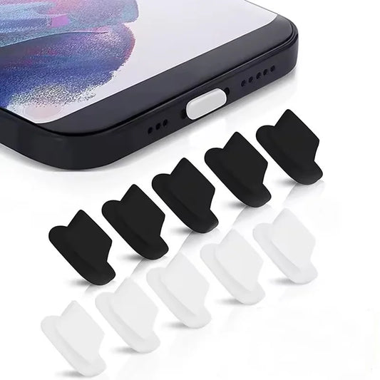 20/10/5Pcs Silicone Dust Plug for iPhone 12 13 14 Pro MAX 8 XS IOS Lightning Charging Port Cover Cap Soft Rubber Dustproof Plugs