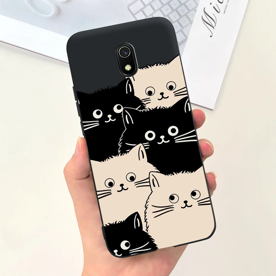 For Xiaomi Redmi 8A 8 Note 8 Pro 8T Case 2023 New Fashion Painting Bumper Funda Soft Silicone TPU Redmi8 Note8 Pro Back Cover