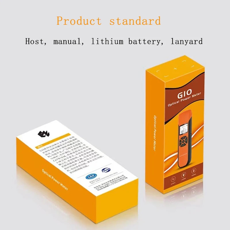 G10 Fiber Optic Power Meter Optical Tester Tool Network Cable Test OPM LED Lighting VFL USB Charging