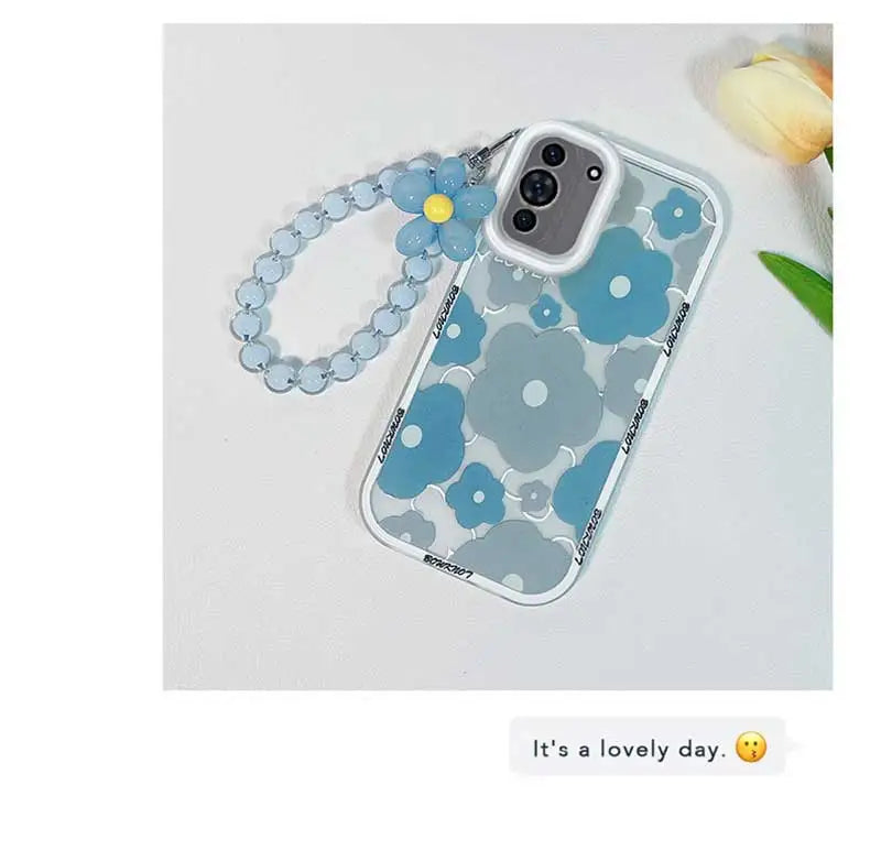 Pink Flower Bear 3D Penda Tpu Case For Honor X7 X8 X9 5G X7A 4G X8A X9A X6 X6S 9X 50 70 20 90 Magic 4 5 Lite Cover