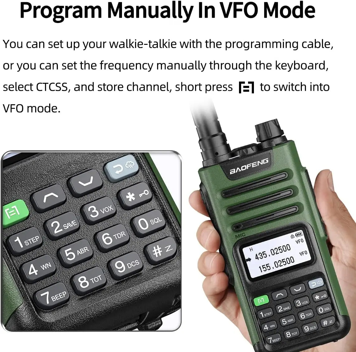 BaoFeng M-13 PRO V1 V2 High Power Multi Band Walkie Talkie Type C Charger Long Range Upgraded UV-13 PRO V1 V2 Ham Two Way Radio