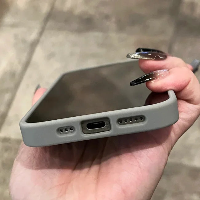 Matte Armor Magnetic For Magsafe Metal Lens Cap Case For iPhone 15 14 13 12 16 Pro Plus Max Wireless Charging Translucent Cover