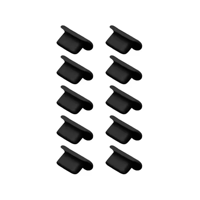 20/10/5Pcs Silicone Dust Plug for iPhone 12 13 14 Pro MAX 8 XS IOS Lightning Charging Port Cover Cap Soft Rubber Dustproof Plugs