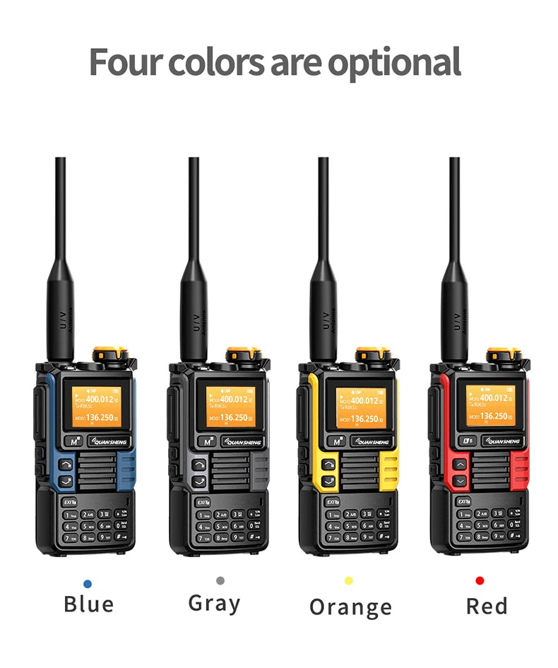 Quansheng UV-K5 Upgrade UV-K5 (99) Interphone 5W Air Band Radio Tyep C Charging UHF VHF DTMF FM Scrambler NOAA Wireless Frequenc