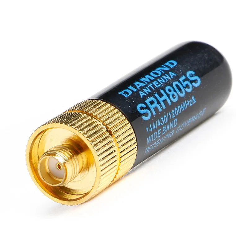 DIAMOND SRH805S SMA-F Female Dual Band Antenna Baofeng GT-3 UV-5R BF-888s Radio for BF-UV5RB/ BF-UV5RC
