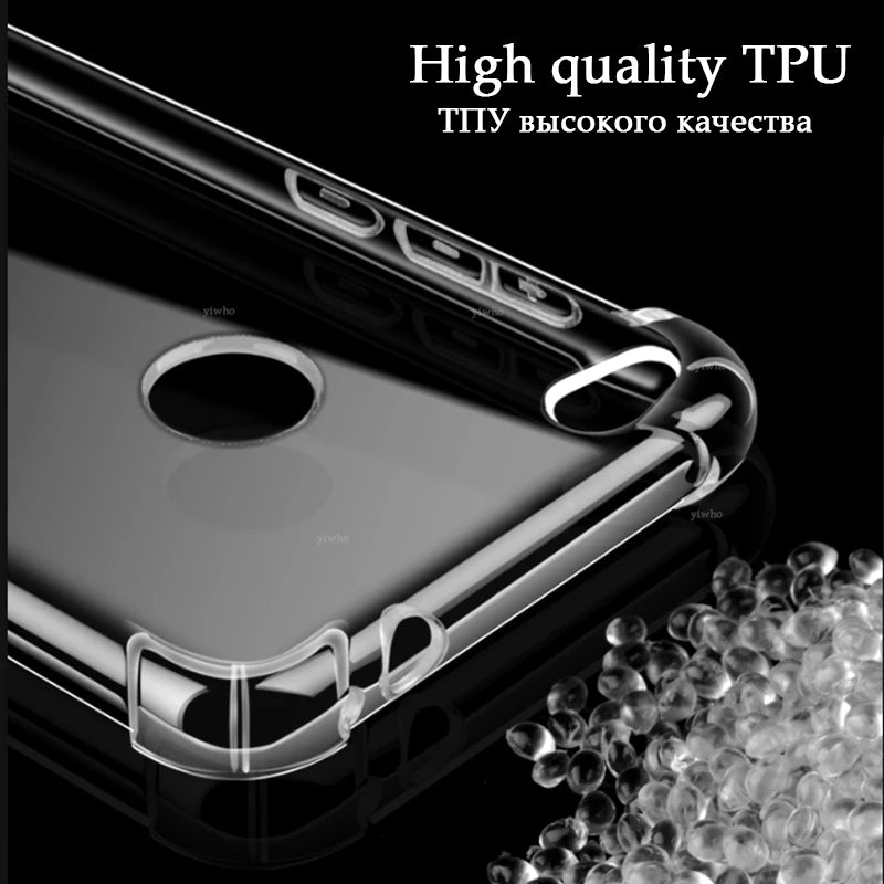 Soft Silicone Shockproof Clear Case for Xiaomi Redmi Note 10 5G TPU Transparent Covers Shell for Redmi Note 10 5g 6.5" M2103K19G
