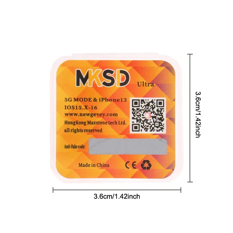 MKSD&MKSD Ultra Card Sticker Applicable For Iphone 6S-7-8-X-XS-XSM-11-12-13-14PM Unlocked Card Sticker