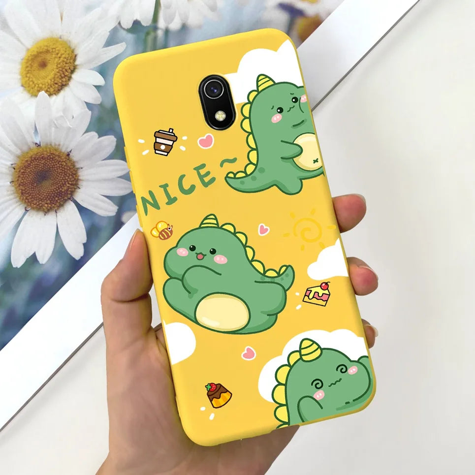 For Xiaomi Redmi 8A 8 Note 8 Pro 8T Case 2023 New Fashion Painting Bumper Funda Soft Silicone TPU Redmi8 Note8 Pro Back Cover