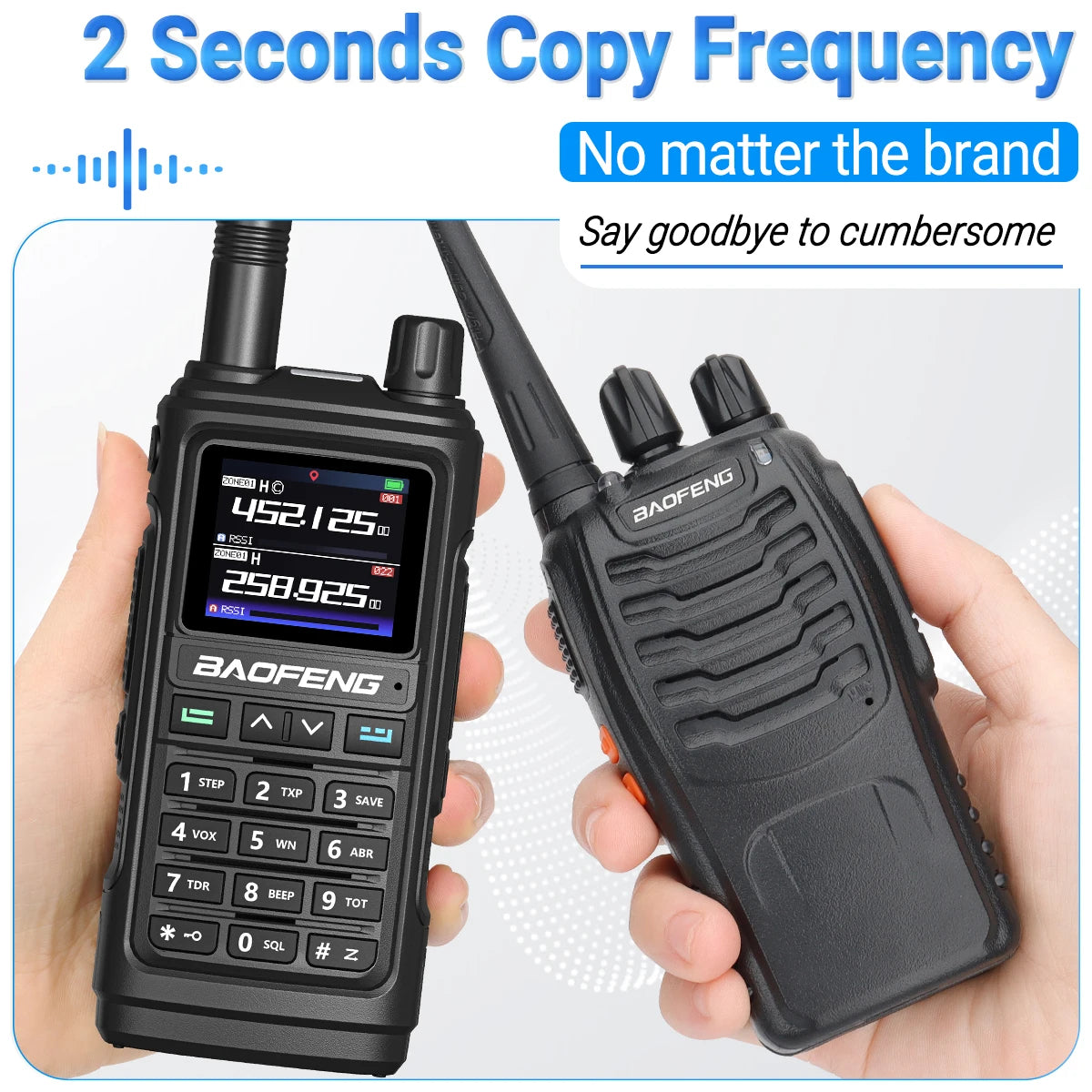 Baofeng UV-17 Pro GPS Walkie Talkie Air Band FM Long Range Radio Wireless Copy Frequency Handheld DTMF Two Way Ham Radio UV-5R