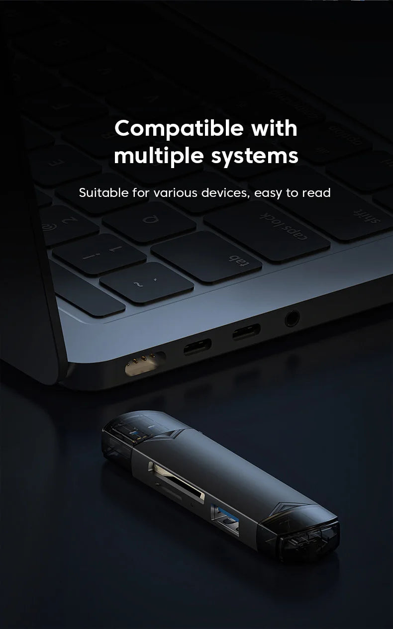Olaf 7 in 1 Micro TF SD Card Reader USB Flash Drive Memory SD Card Reader OTG type c 3.1 to usb Adapter USB Type C Card Reader