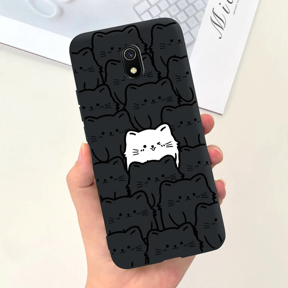 For Xiaomi Redmi 8A 8 Note 8 Pro 8T Case 2023 New Fashion Painting Bumper Funda Soft Silicone TPU Redmi8 Note8 Pro Back Cover