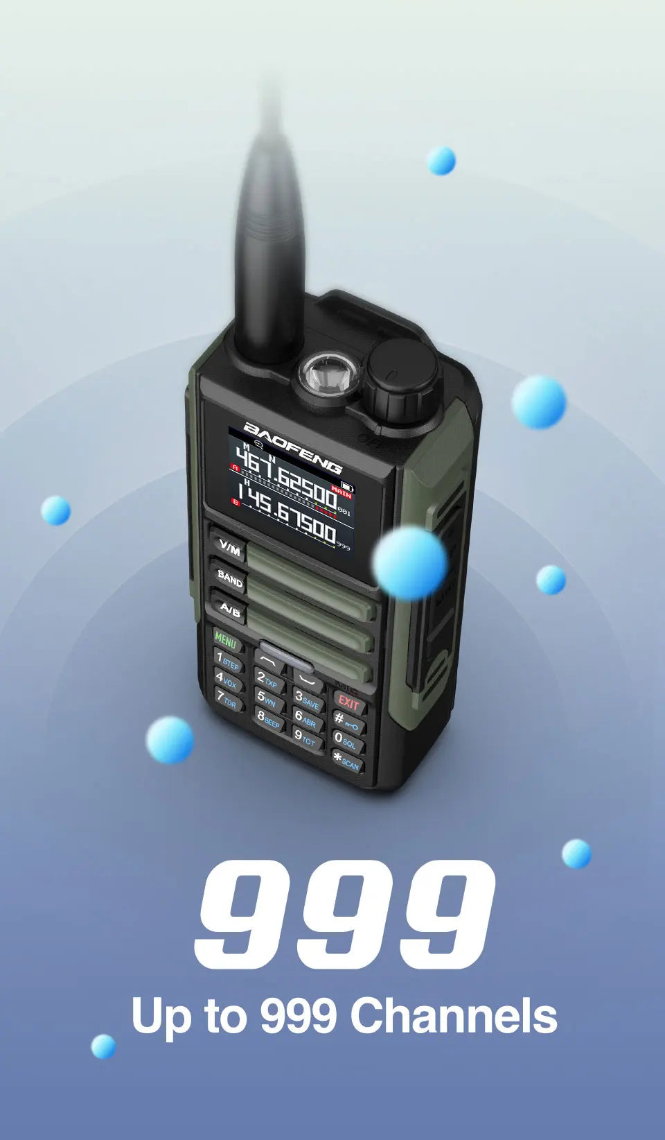 Upgrade Baofeng UV16M V2 Walkie Talkie AM FM Two Way Radio Full Band LCD 999CH Frequency Copy VHF UHF NOAA Noise Reduce Type-C