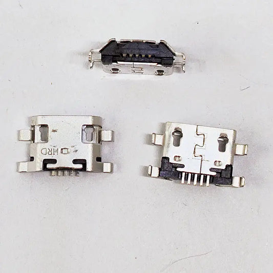 50-100Pcs For Motorola Moto E6 E7 Plus XT2025 E7Plus XT2081 E6Plus Micro Usb Charger Charging Dock Port Connector Jack Plug