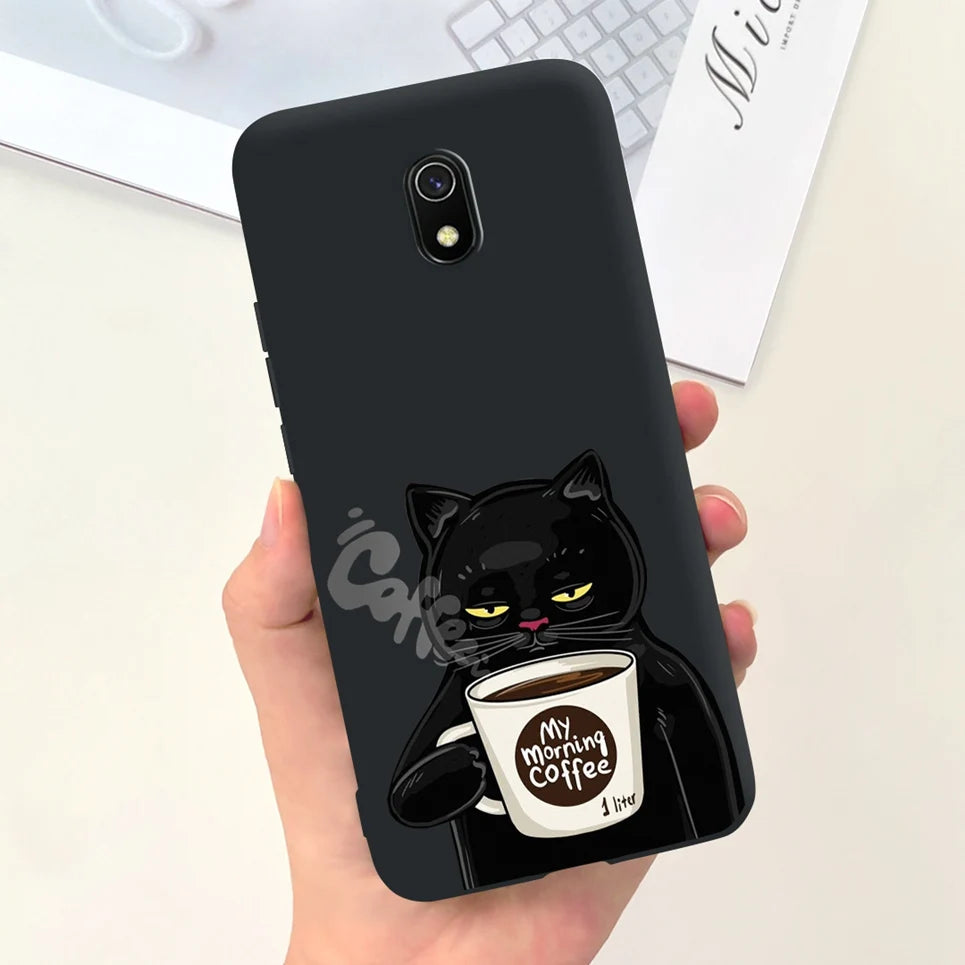 For Xiaomi Redmi 8A 8 Note 8 Pro 8T Case 2023 New Fashion Painting Bumper Funda Soft Silicone TPU Redmi8 Note8 Pro Back Cover