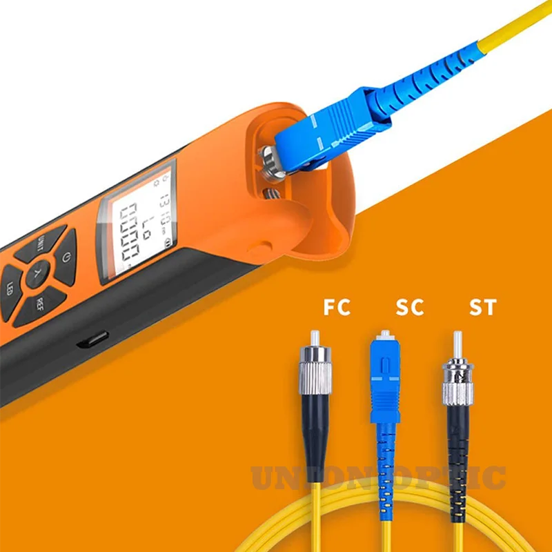 G10 Fiber Optic Power Meter Optical Tester Tool Network Cable Test OPM LED Lighting VFL USB Charging