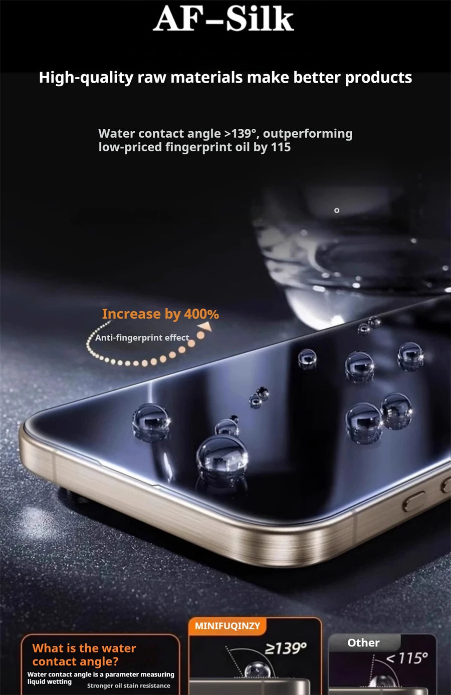 Cut Edge Anti Dust Mesh 0.5mm Privacy Tempered Glass For iPhone 17 15 16 Pro Max Screen Protector 17 Air Plus Luxury Full Cover