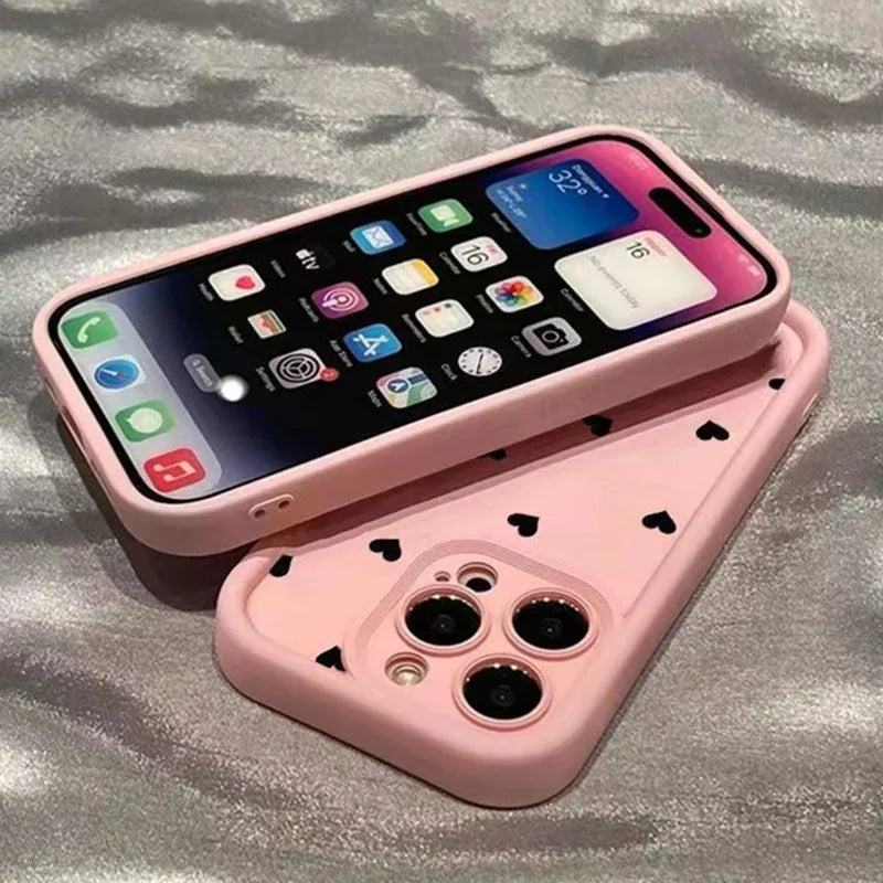 Full of Love Case For Samsung Galaxy S25 S23 Ultra S22 S24 FE A14 A15 A34 A35 A52 A56 A54 A55 5G Shockproof Bumper Soft Cover