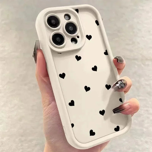 Full of Love Case For Samsung Galaxy S25 S23 Ultra S22 S24 FE A14 A15 A34 A35 A52 A56 A54 A55 5G Shockproof Bumper Soft Cover