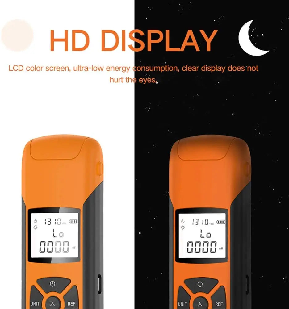 G10 Fiber Optic Power Meter Optical Tester Tool Network Cable Test OPM LED Lighting VFL USB Charging