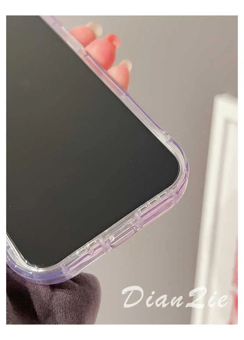 Pink Flower Bear 3D Penda Tpu Case For Honor X7 X8 X9 5G X7A 4G X8A X9A X6 X6S 9X 50 70 20 90 Magic 4 5 Lite Cover