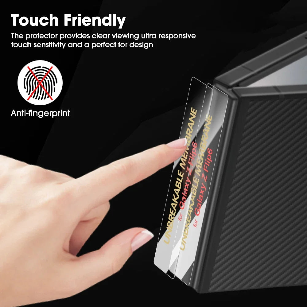 For Samsung Galaxy Z Fold Flip 7 6 5 Hinge Protector Hydrogel Film Anti-Scratch Protective Border Sticker For ZFlip7 Fold7 Filp6