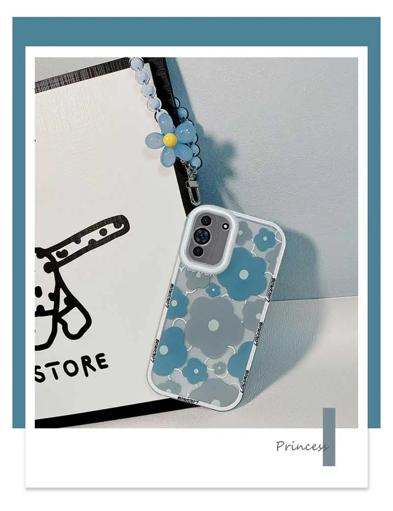 Pink Flower Bear 3D Penda Tpu Case For Honor X7 X8 X9 5G X7A 4G X8A X9A X6 X6S 9X 50 70 20 90 Magic 4 5 Lite Cover