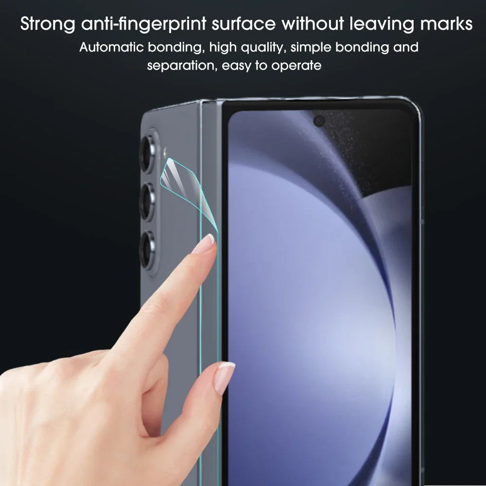 For Samsung Galaxy Z Fold Flip 7 6 5 Hinge Protector Hydrogel Film Anti-Scratch Protective Border Sticker For ZFlip7 Fold7 Filp6