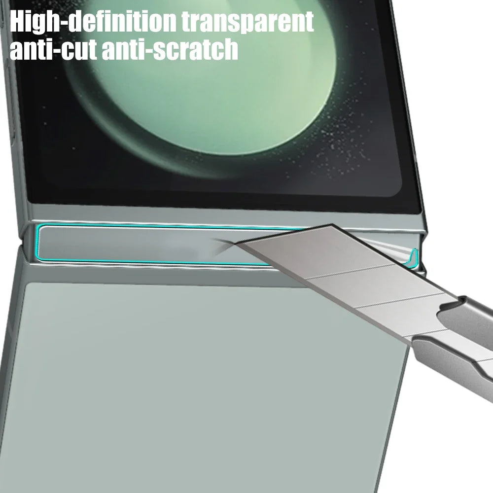 For Samsung Galaxy Z Fold Flip 7 6 5 Hinge Protector Hydrogel Film Anti-Scratch Protective Border Sticker For ZFlip7 Fold7 Filp6