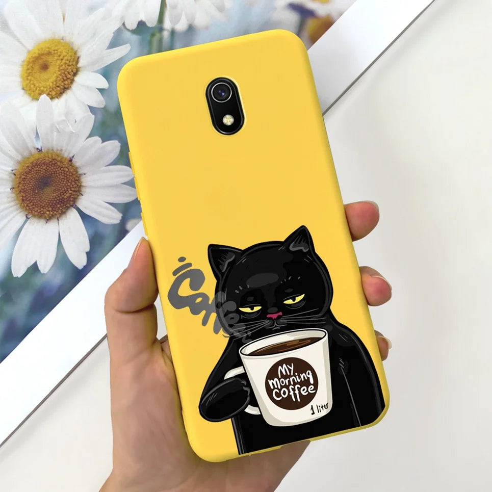 For Xiaomi Redmi 8A 8 Note 8 Pro 8T Case 2023 New Fashion Painting Bumper Funda Soft Silicone TPU Redmi8 Note8 Pro Back Cover