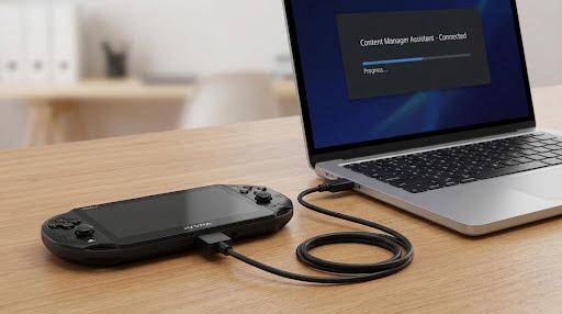 2 in 1 USB Charging Cable 1M Game Machine Charger Cable Transfer Adapter Wire Data Charging Data Cord For Playstation Vita 1000